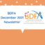 BDFA December 2021 Newsletter Is Here!