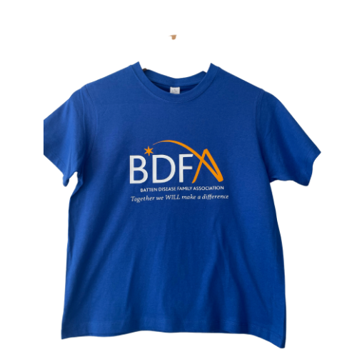 BLUE BDFA Kids T-shirt FRONT