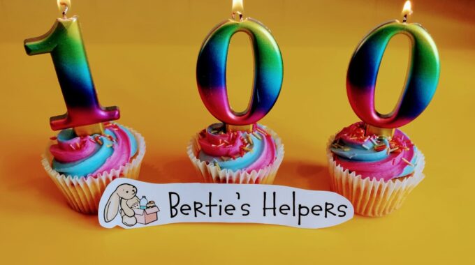 Bertie’s Helpers Reaches Milestone Of 100 Deliveries