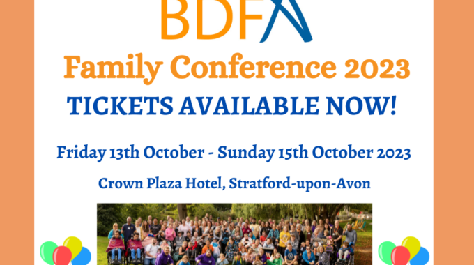 BDFA Family Conference 2023 News, Family Tickets Available Now!
