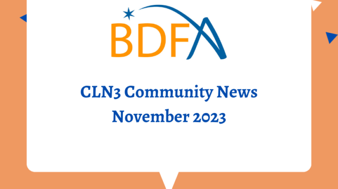 CLN3 Community News- November 2023
