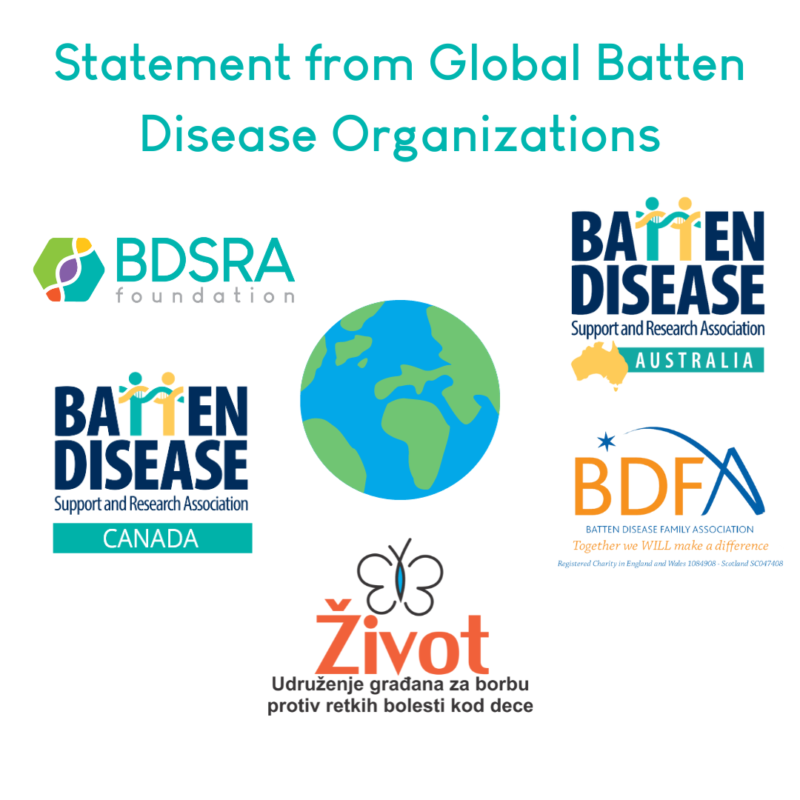 Joint Statement To The Global Batten Disease Community Regarding The Future Of The CLN3 And CLN6 Gene Therapy Clinical Programs Led By Amicus Therapeutics