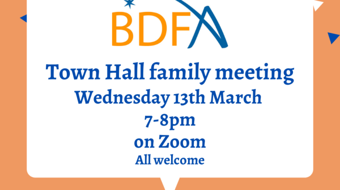 Town Hall Family Meeting Feb 24